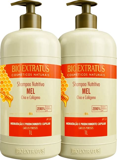 Kit Bio Extratus Mel Shampoo Nutritivo Beleza Na Web