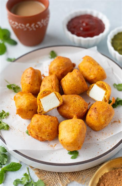 Paneer Pakora Is A Popular Indian Snack In Which Soft Paneer Indian