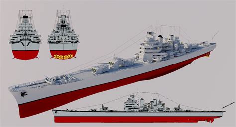 H 60 Super Battleship 1980 Retrofit By Theocomm On Deviantart Artofit