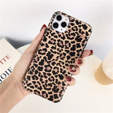 Handmade Case Phone Leopard Print Phone Case For IPhone 11 Etsy