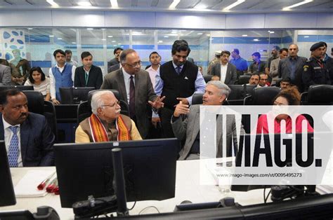 Gurugram India December 7 Manohar Lal Khattar Chief Minister Of