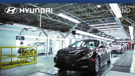 Hyundai Manufacturing Plant Us Youtube