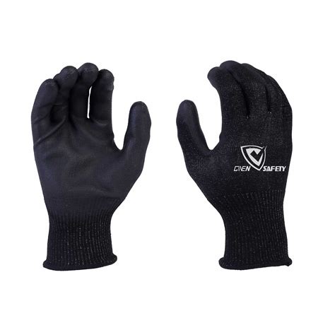 Pu Coated Ansi A Gloves Givensafety