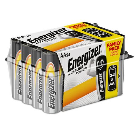 Energizer Alkaline Power Pack Pilas Aa Lr Unidades Pccomponentes