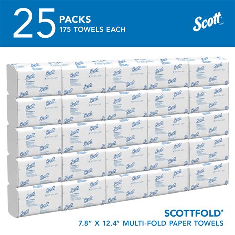 Scott® Pro™ Scottfold™ Multifold Paper Towels 01960 With Absorbency