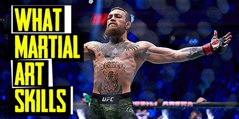 What Exact Martial Arts Does Conor McGregor Know