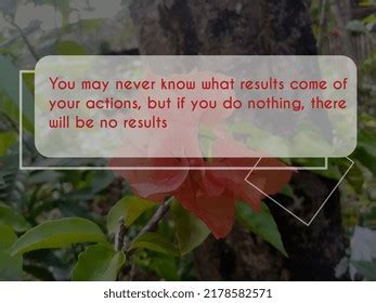 Inspirational Motivational Quotes Nature Background Stock Photo ...