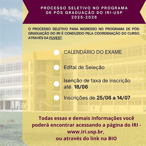 Relaçoes Publicas Usp É Que Instituto - Instituto de Relações Internacionais da USP | São Paulo SP