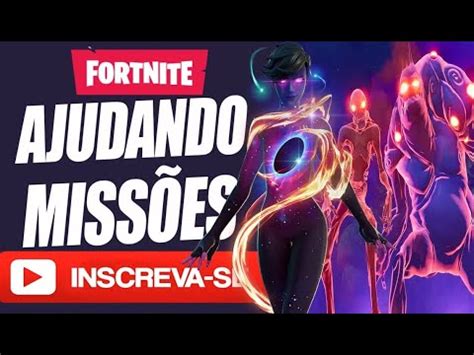 Fortnite Salve O Mundo Ao Vivo Ajudando Miss O Rei Mitico Aventura E