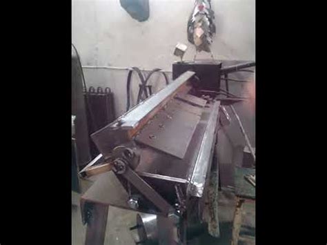 Листогиб сегментный своими руками. Часть вторая. - YouTube