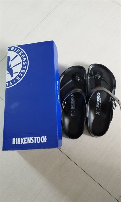 Birkenstocks Gizeh Eva Black Women S Fashion Footwear Flipflops And