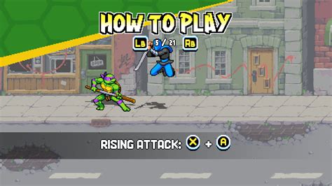 Teenage Mutant Ninja Turtles Shredders Revenge Game Ui Database