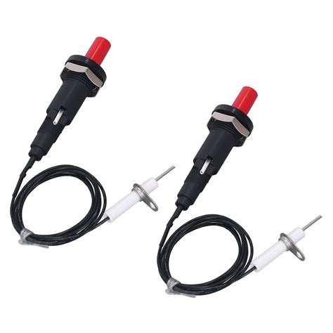 Oven Piezo Ignition 18mm Mounting Hole 2 Pcs Piezo Igniter 1 Out 2 For