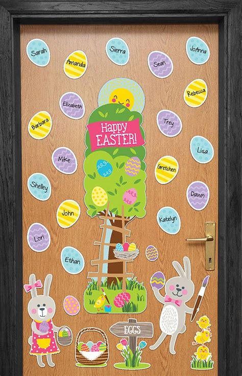 Easter School And Classroom Door Decor Kit Door Decorations Classroom