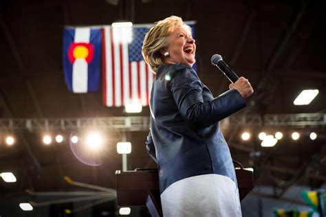 Showing Confidence Hillary Clinton Pushes Into Republican Strongholds