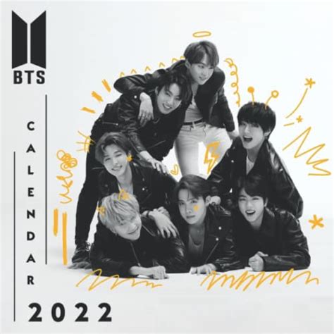 BTS 2022 Calendar: BTS Calendar 2022, 16-month BTS calendar from Sep ...