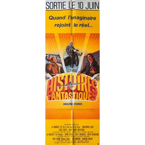 AMAZING STORIES French Movie Poster - 23x63 in. - 1985