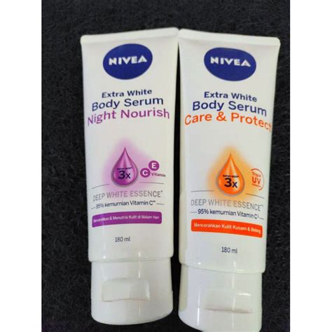 Jual Paket Siang Dan Malam Nivea Body Serum Care Protect Night