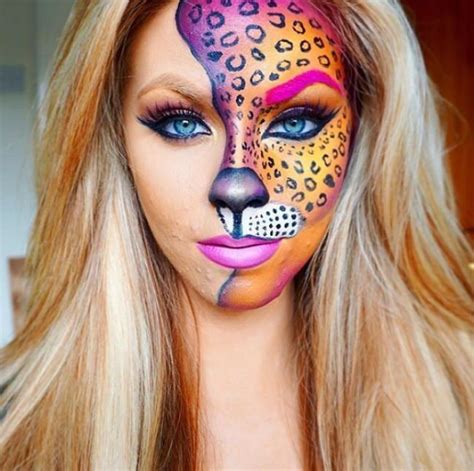 15 Diy Animal Halloween Makeup Tutorials Tip Junkie