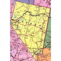 Large Detailed Map Of Nevada State Nevada State Usa Maps Of The