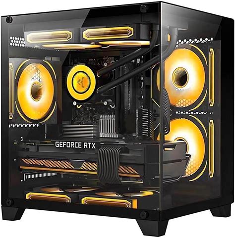 Hoengager Gaming PC AMD Ryzen 5 5600GT 3.6GHz, RX 6500 XT 4GB, 1TB PCIe ...