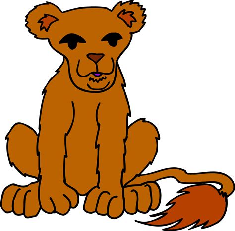 Cartoon Lion Cubs Clipart Best