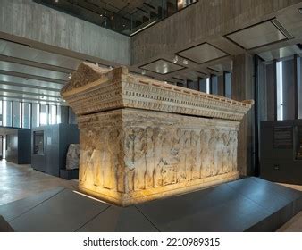 Polyxena Sarcophagus Exhibited Troy Museum 6th5th Stock Photo 2210989315 | Shutterstock