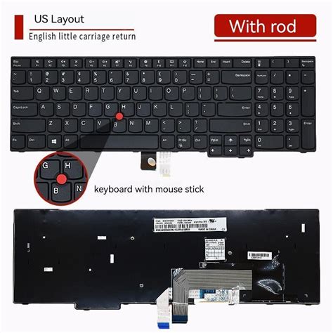 Laptop Keyboard For Lenovo Thinkpad E E E C Us Ebay