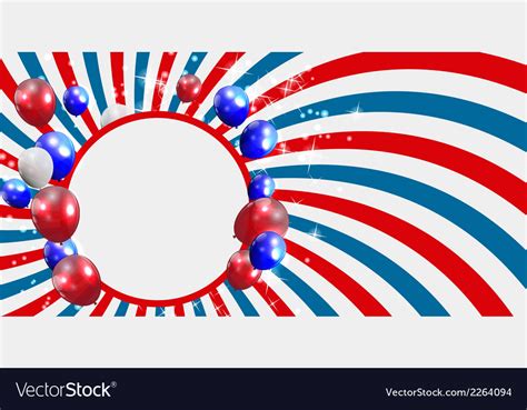 Independence day poster Royalty Free Vector Image