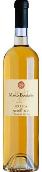 Marco Bonfante Grappa Nebbiolo Affinata In Legno 0 7l 40 Ab 24 95