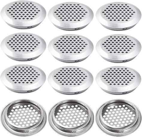 60 Pack 53mm 2inch Round Soffit Vents Stainless Steel Air Vents