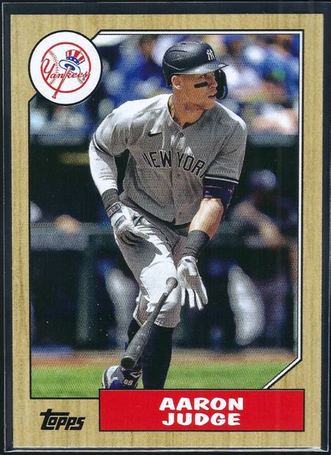 Topps Archives Aaron Judge New York Yankees Ebay Artofit