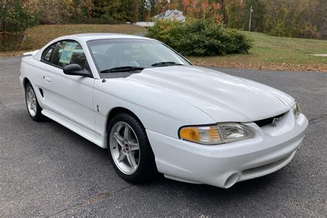 61 Mile 1995 Ford Mustang Svt Cobra R On Bat