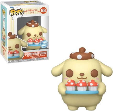 Hello Kitty Pompompurin With Tray Funko Pop Vinyl Au