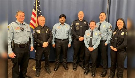 Eden Prairie Police Department Swears In Five New Reserve Officers