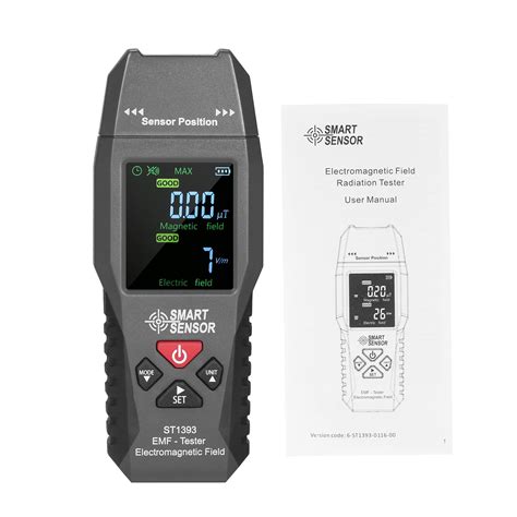 Smart Sensor Handheld EMF Meter Mini Digital LCD EMF Detector