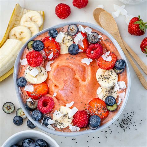 Pink Smoothie Bowls Clean Food Crush