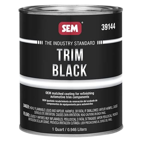 SEM® - Trim Black™ Spray-On Acrylic Trim Paint