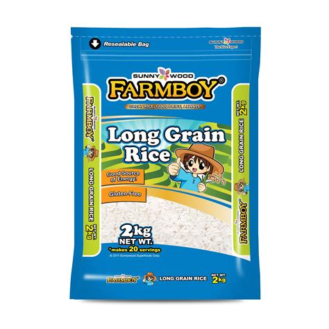 Farmboy Long Grain White Rice Kg Lazada Ph