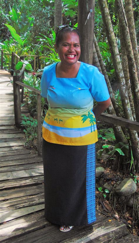 Guide in traditional dress at the Garden of the Sleeping Giant ...