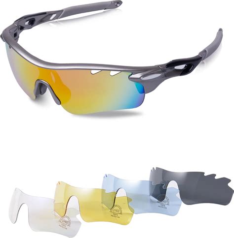 Gafas Ciclismo Polarizadas Con Lentes Intercambiables Gafas De Sol