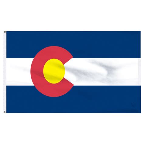 Colorado State Flags 3 Fabric Options