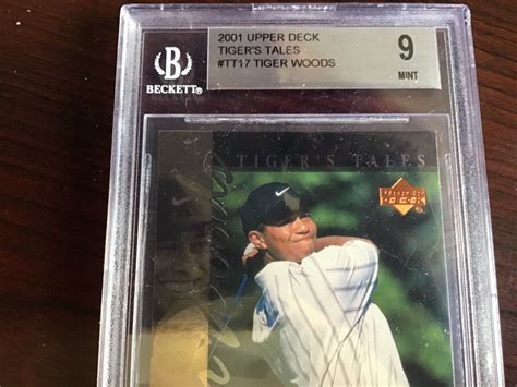 2001 Upper Deck Tiger Tales Tiger Woods TT17 EBay