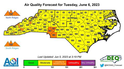 Air Quality Alert In Effect For Avery County Tuesday And Wednesday June