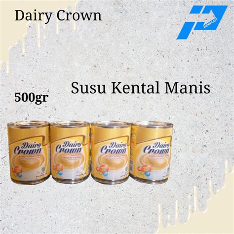 Jual Susu Kental Manis Kalengsusu Krimersusu Dairy Crown 500gr