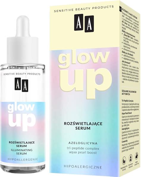 Serum do twarzy Aa Glow Up Rozświetlające Serum Do Twarzy 30 ml