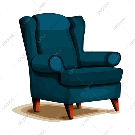 Gambar Ikon Kursi Kartun Vektor Furniture Tua Dekorasi Ikon Png Dan