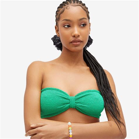 Hunza G Women S Jean Bikini In Emerald Hunza G