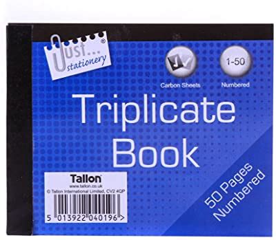 Triplicate Books. – Laherson