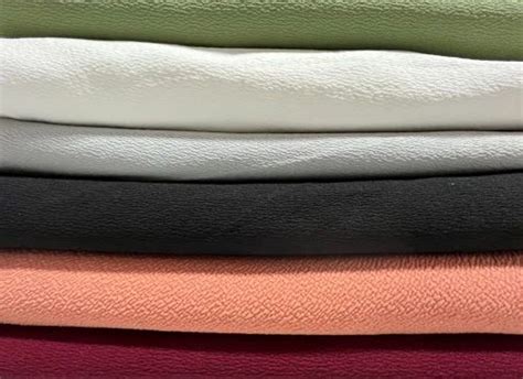 Plain Solids Polyester Valentino Fabric Multicolour At Rs 240 Kg In